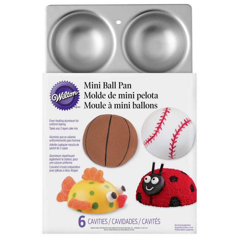 Small hemisphere cake clearance pan