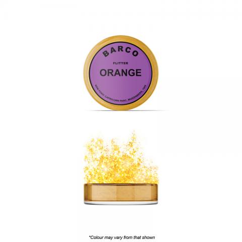 Orange Flitter Glitter by Barco 